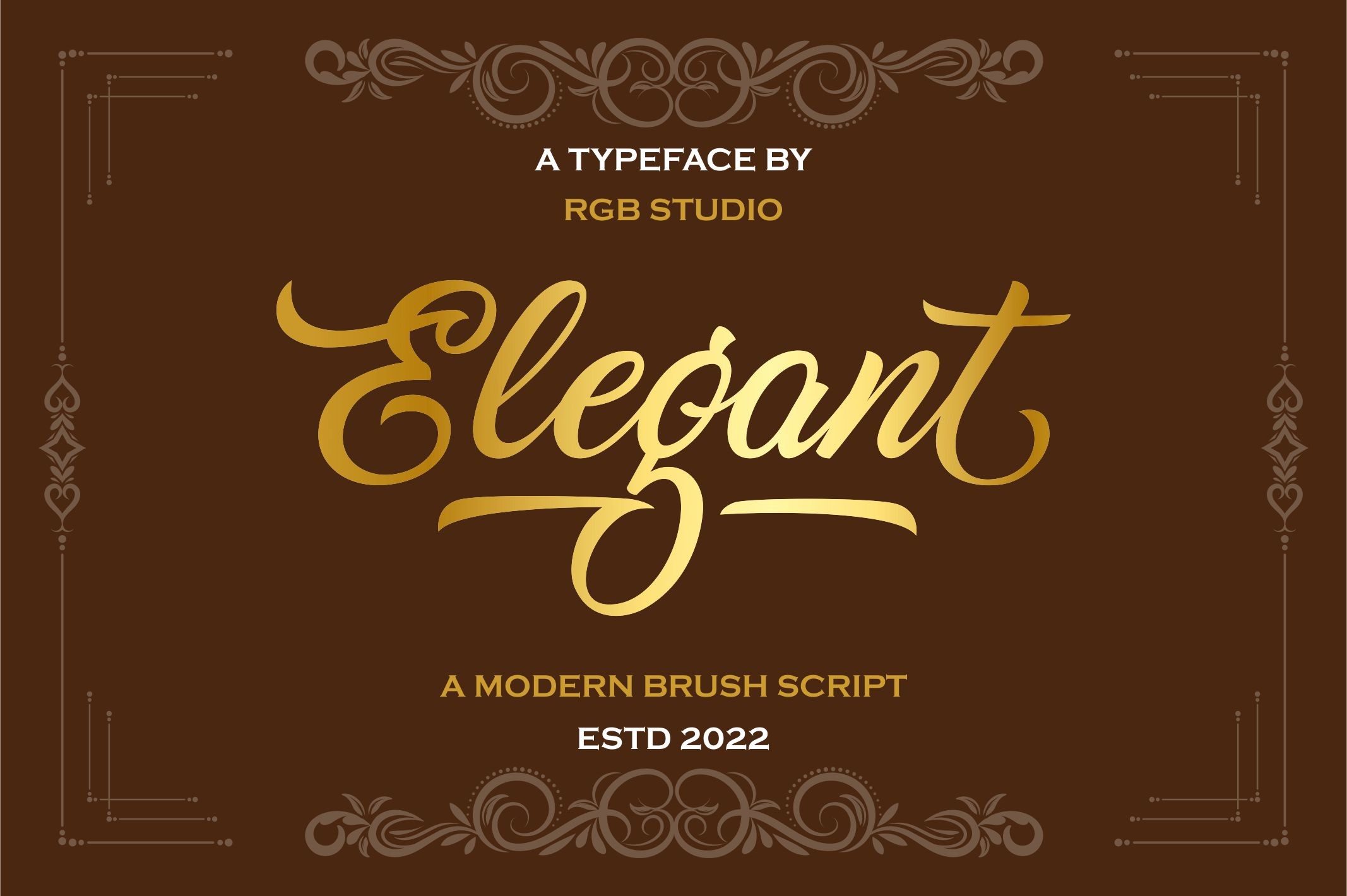 Elegant Font Download Free - Retro Fonts