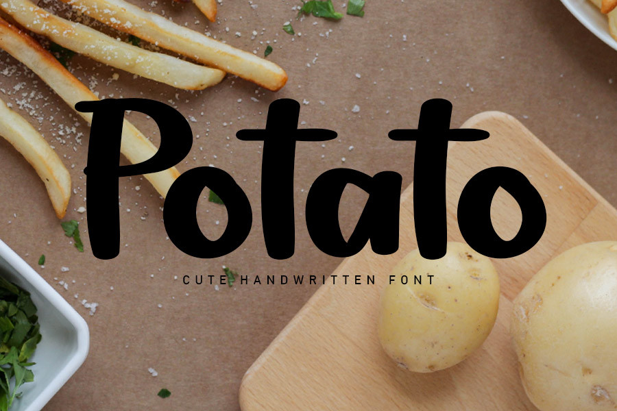 Potato Font Download Free - Business Fonts