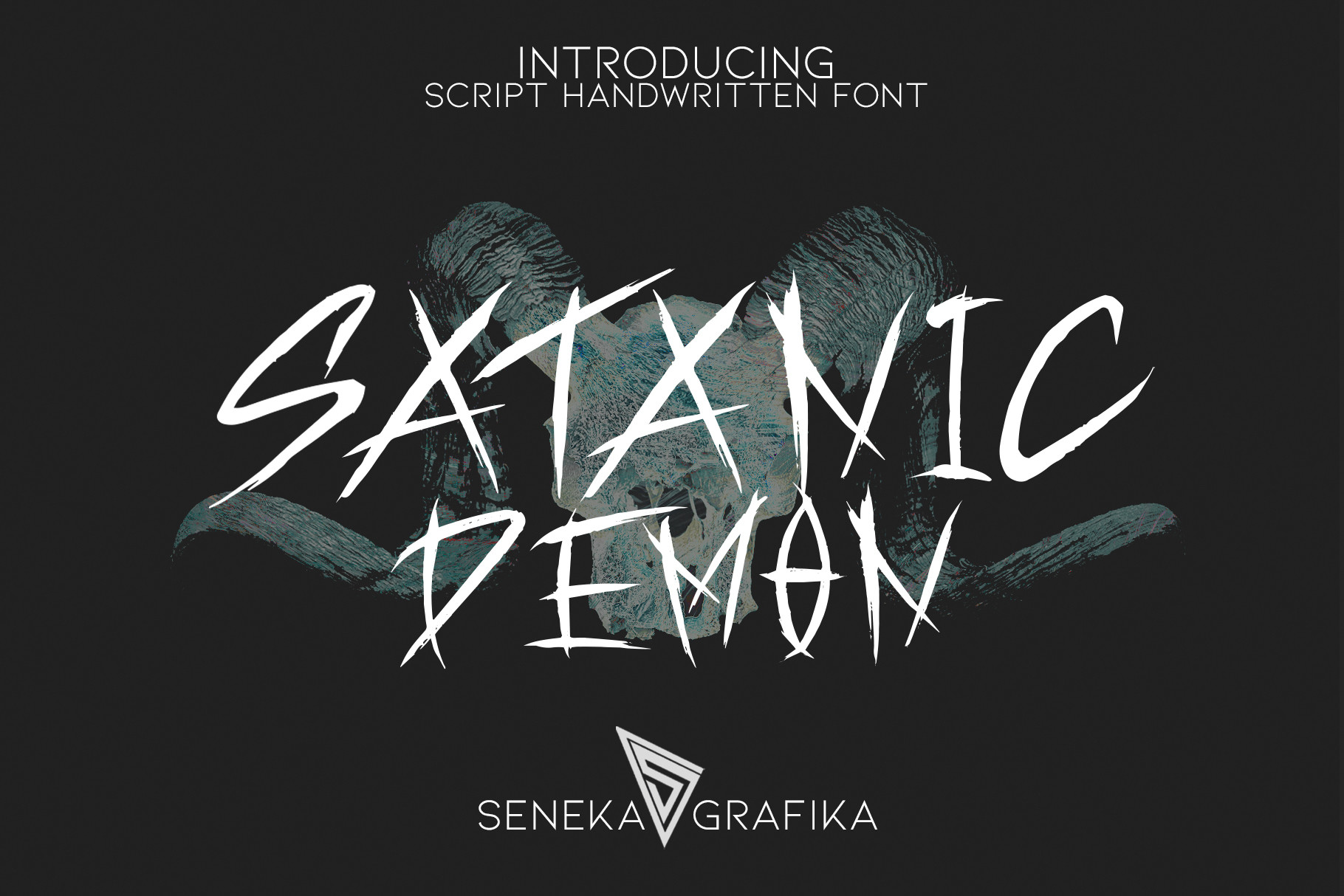 Satanic Demon Font Download Free - Flat Fonts