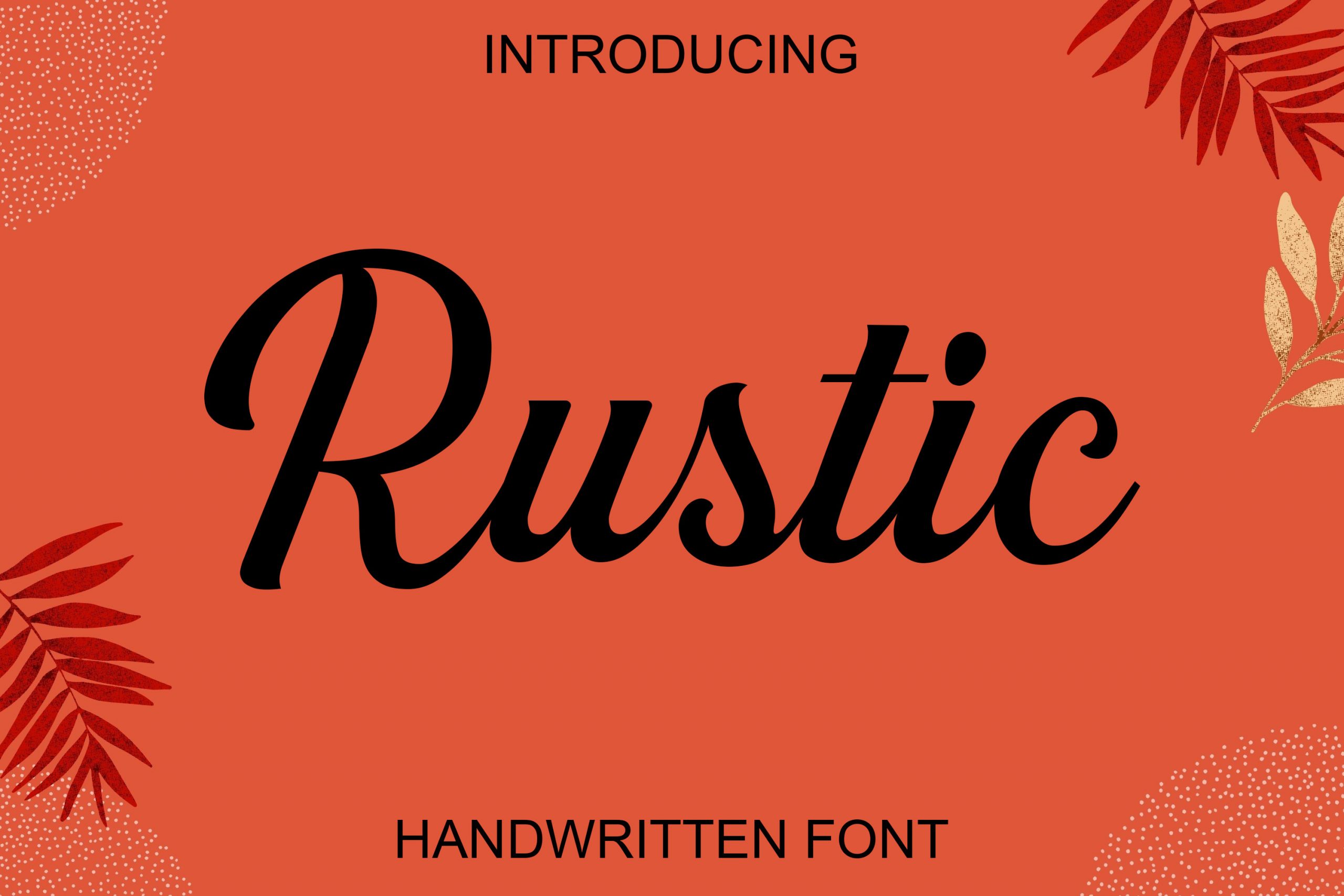 Rustic Font Download Free - Cricut Fonts