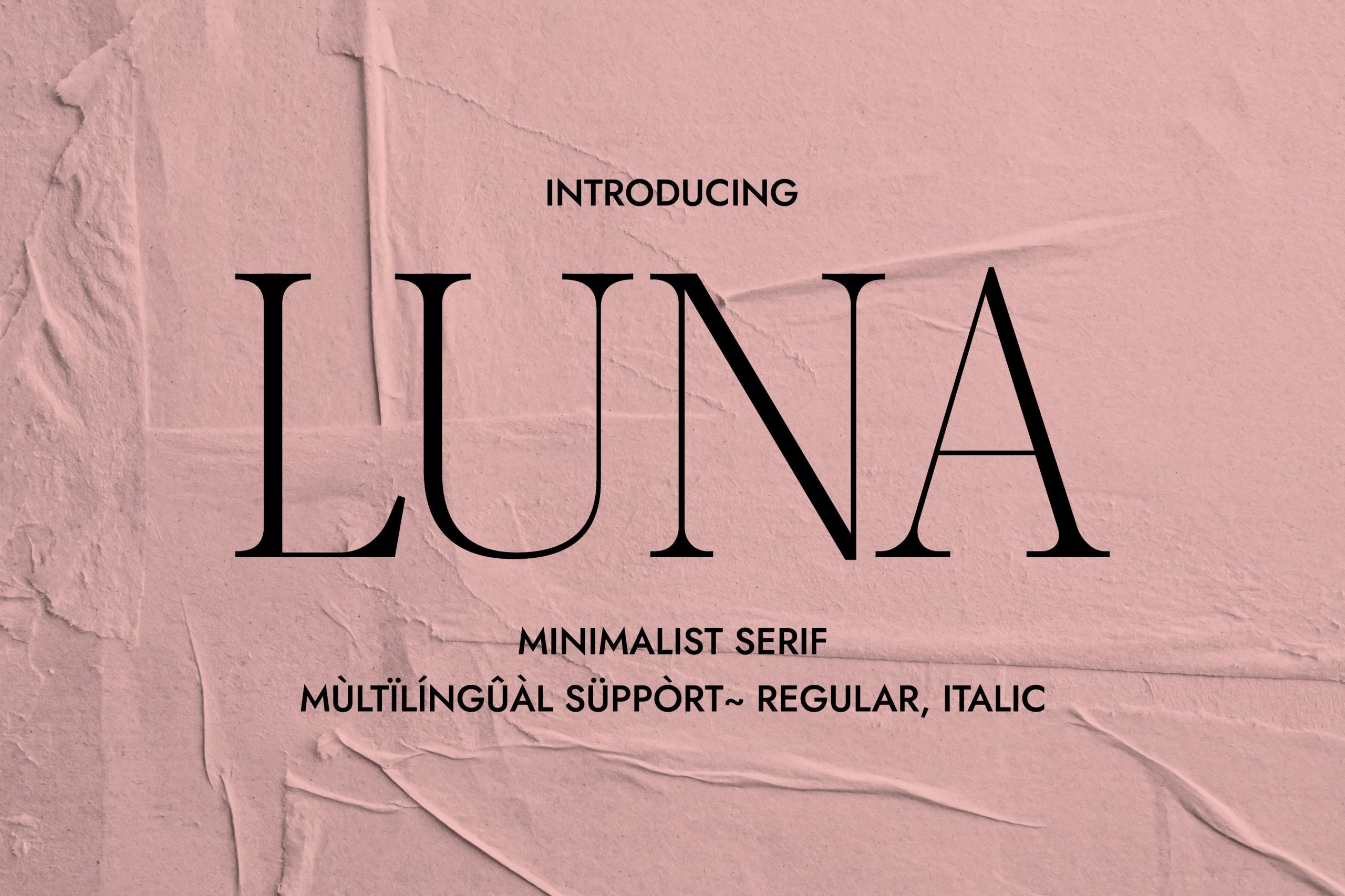 Luna Font Download Free - Fashion Fonts