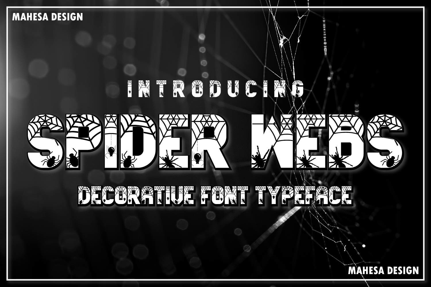 Spider Webs Font Download Free - Cartoon Fonts