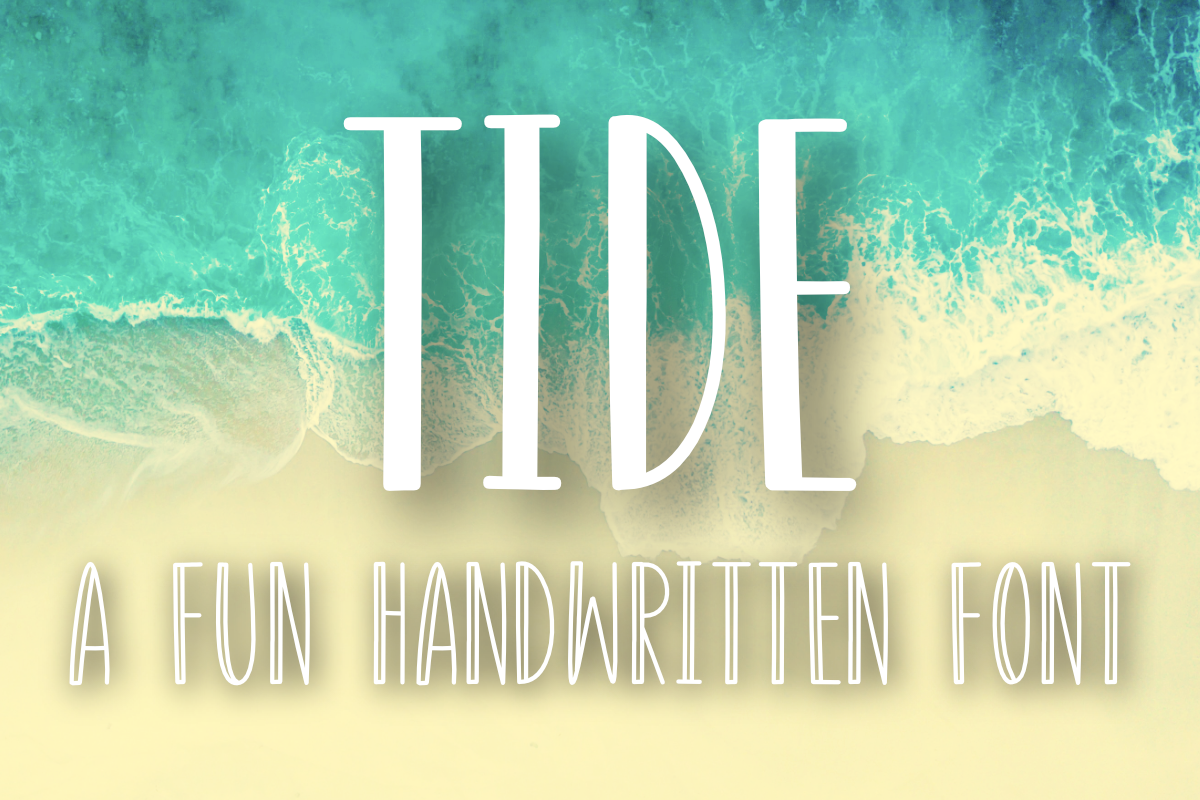 Tide Font Download Free - Outline Fonts