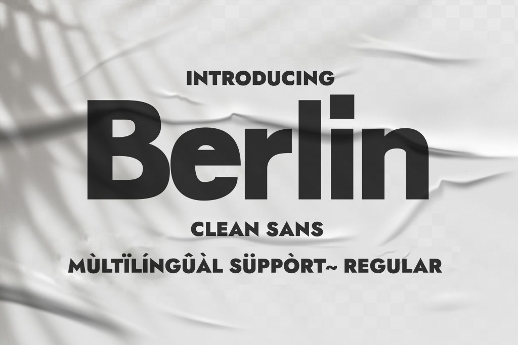 berlin font free download mac