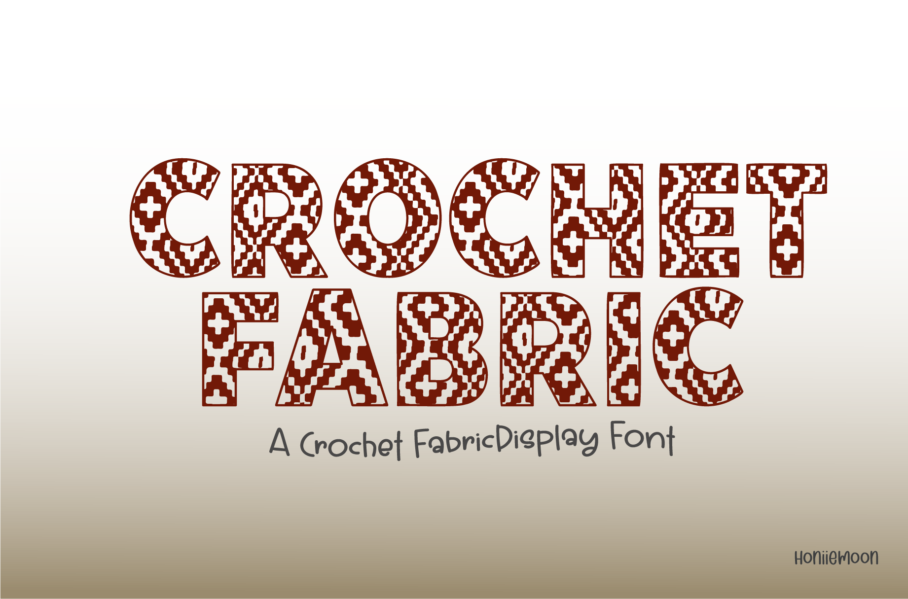 Crochet Fabric Font Download Free Simple Fonts