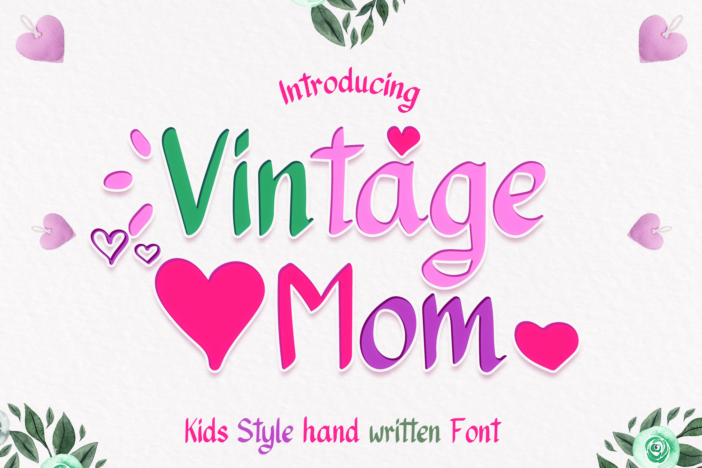 Vintage Mom Font Download Free Love Fonts