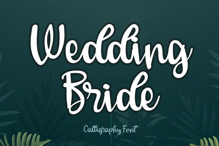 Wedding Bride Font Download Free - Valentine Fonts