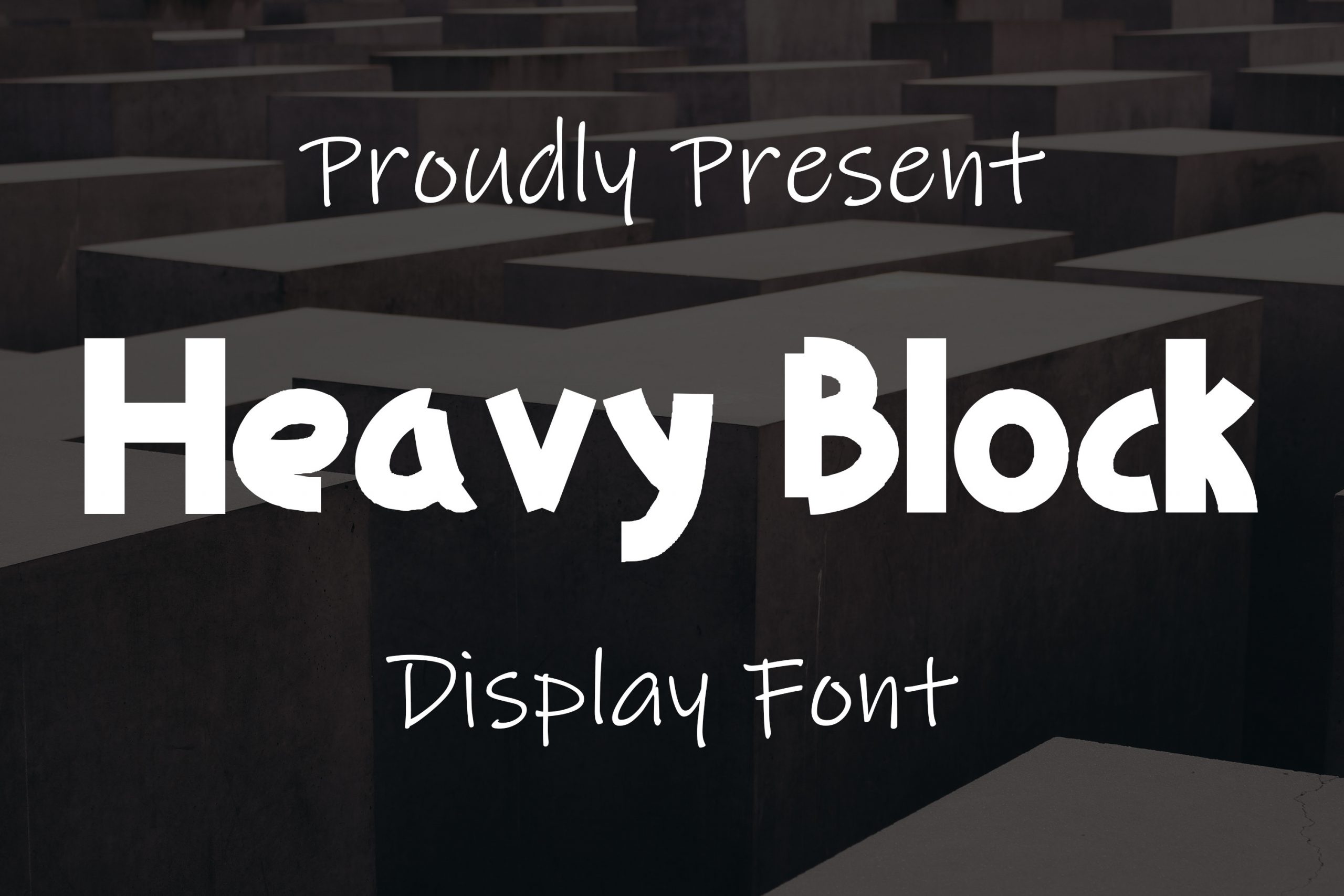 Heavy Block Font Download Free - Abstract Fonts