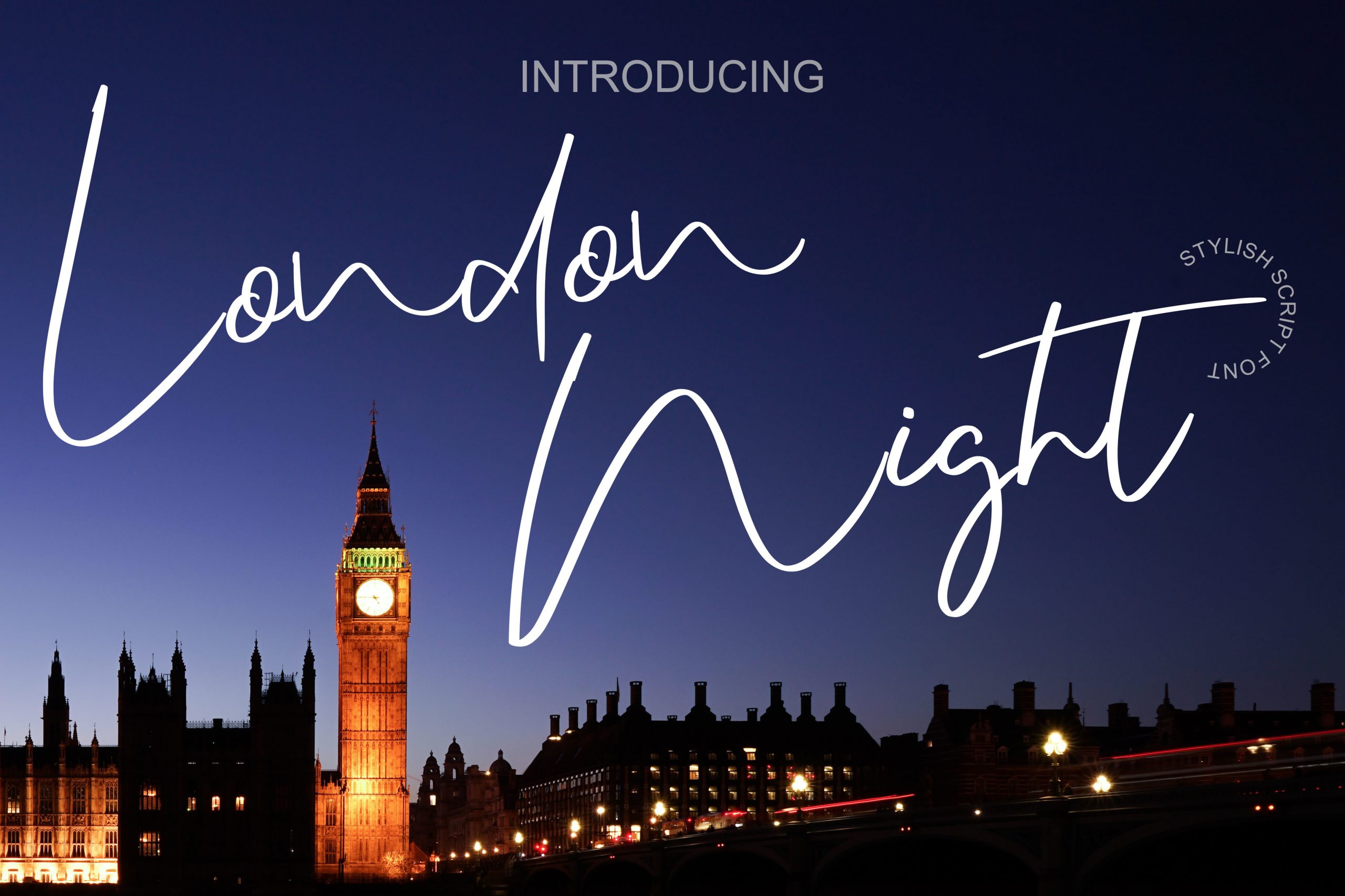 London Night Font Download Free - Love Fonts