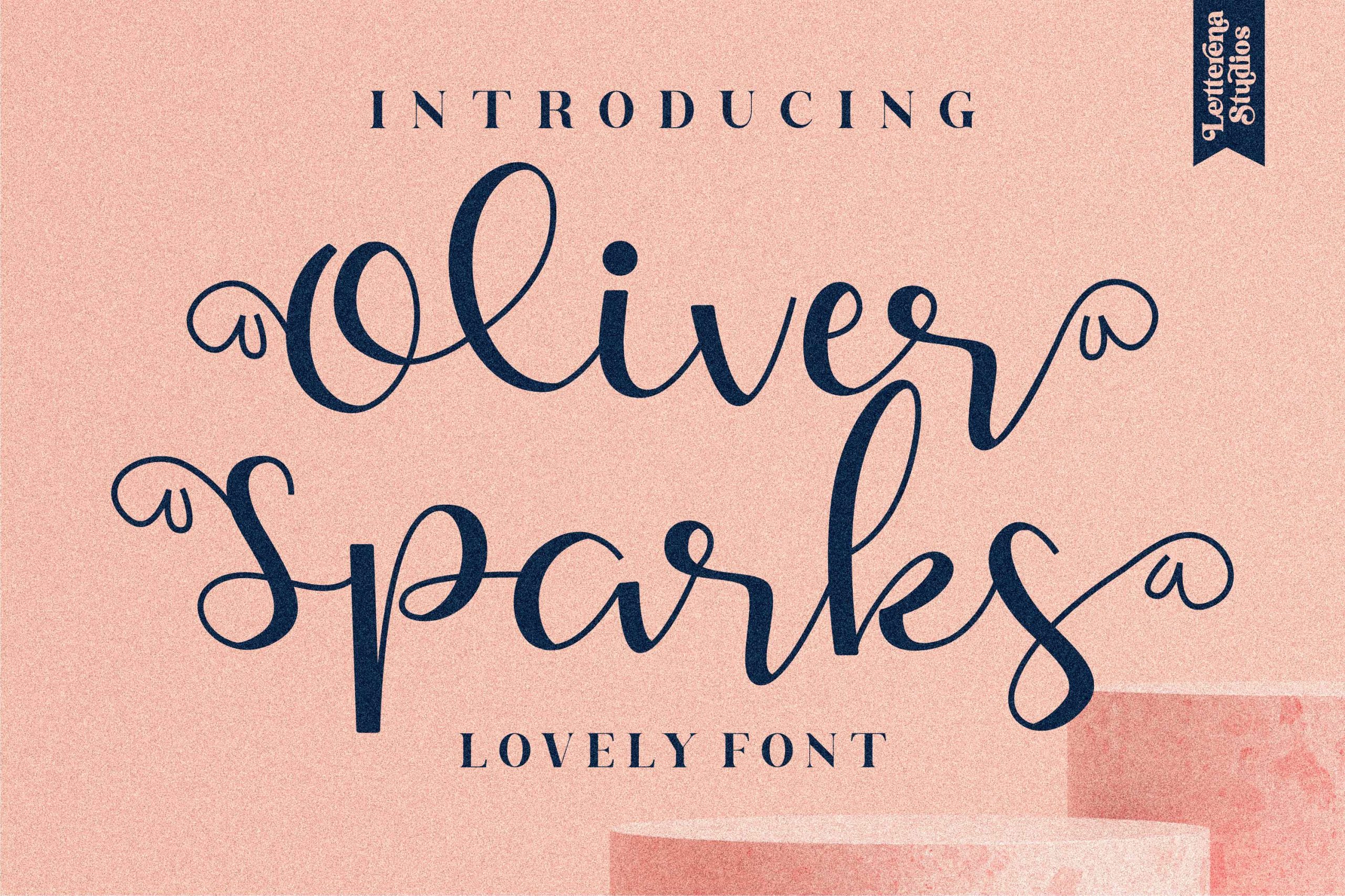 Oliver Sparks Font Download Free - Wedding Fonts