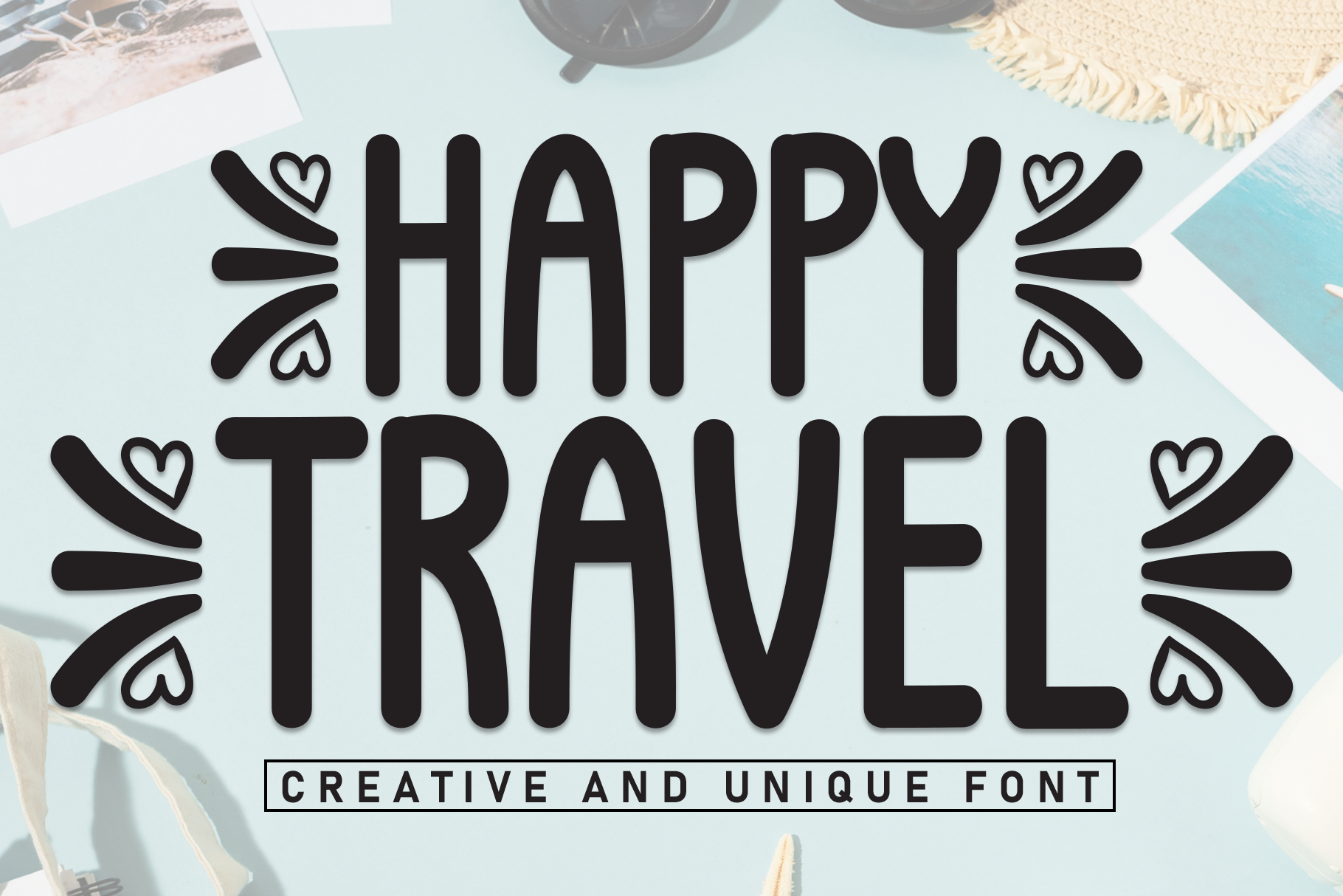 Happy Travel Font Download Free - Icon Fonts