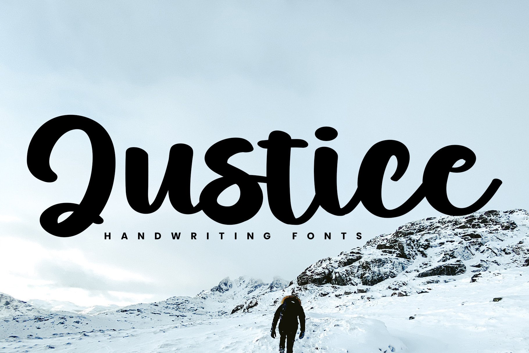 justice tour font